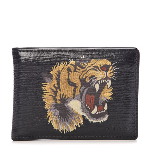 gucci tiger wallet black|gucci tiger brooch.